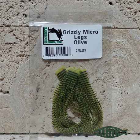 Hareline Grizzly Micro Legs